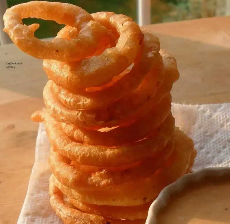 Onion Rings – 6 pieces